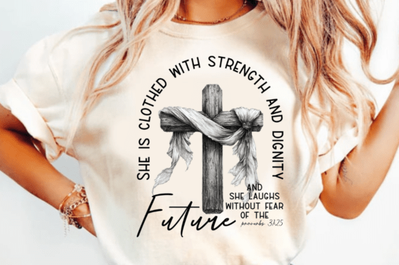 Christian Bible Verse PNG, Faith Shirt