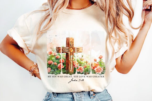 Christian Easter PNG & Bible Verse PNG for T-Shirt Designs