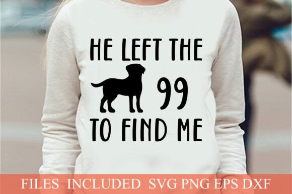 Christian Lost Sheep SVG: He Left the 99