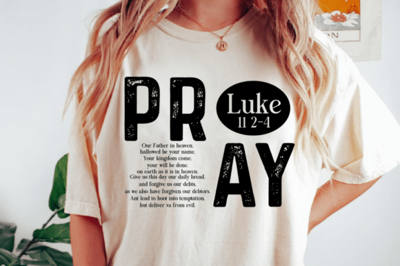The LORD’S PRAYER Christian SVG, Boho PNG